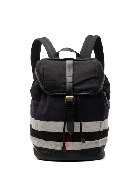 2000-2017 Mega Check Canvas Drifton backpack