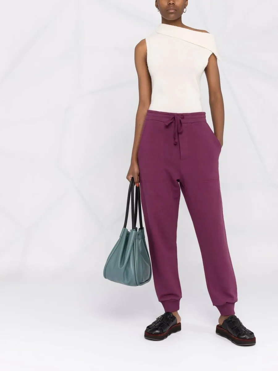 embroidered-logo track pants 5