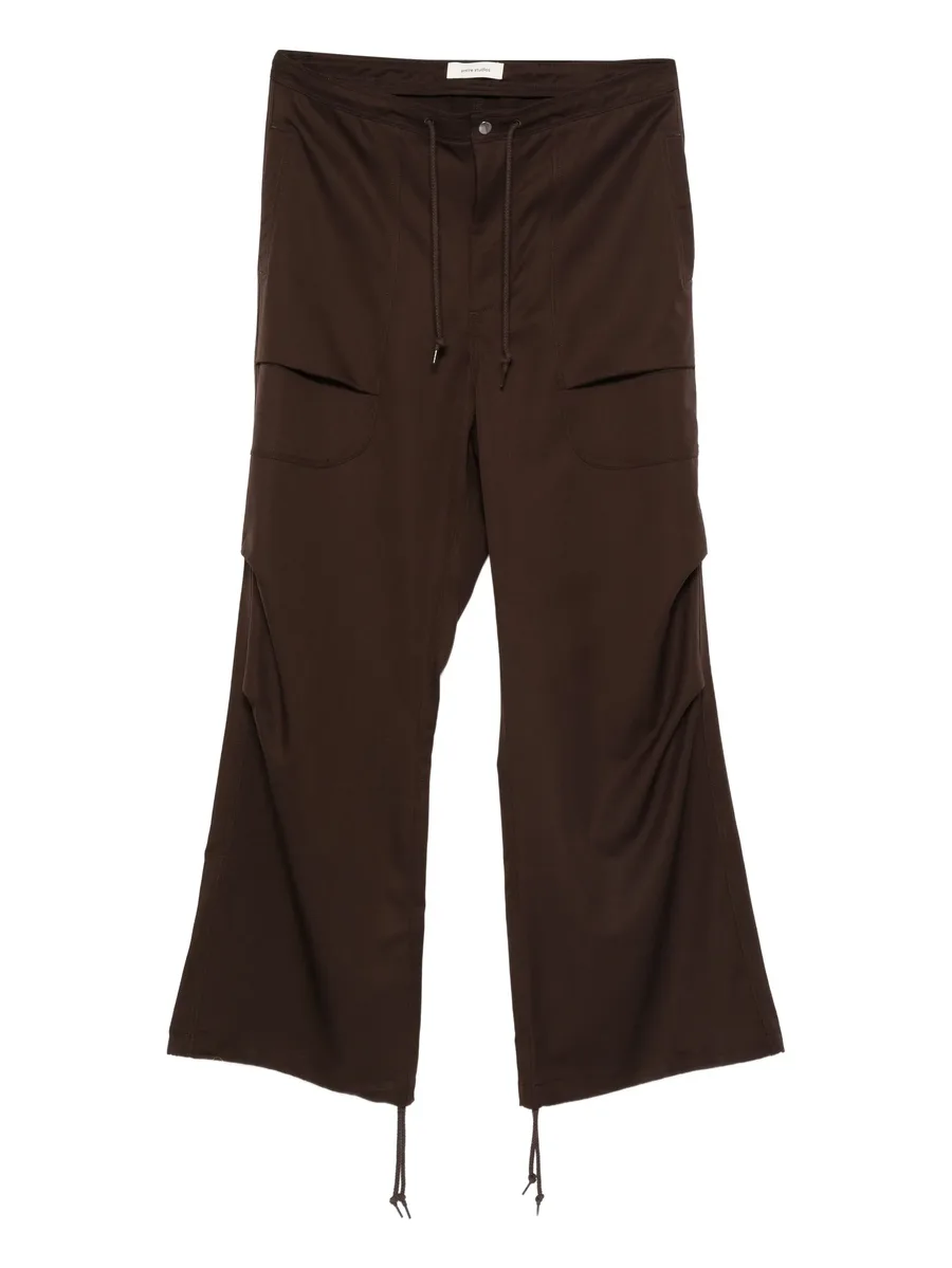 drawstring cargo trousers 2