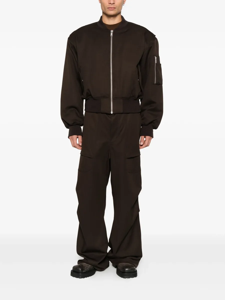 drawstring cargo trousers 6