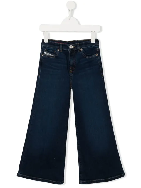 джинсы bootcut средней посадки