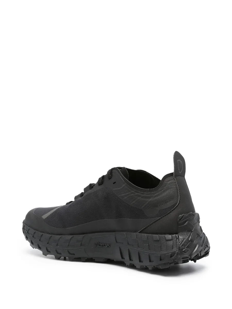 001 panelled lace-up sneakers 5
