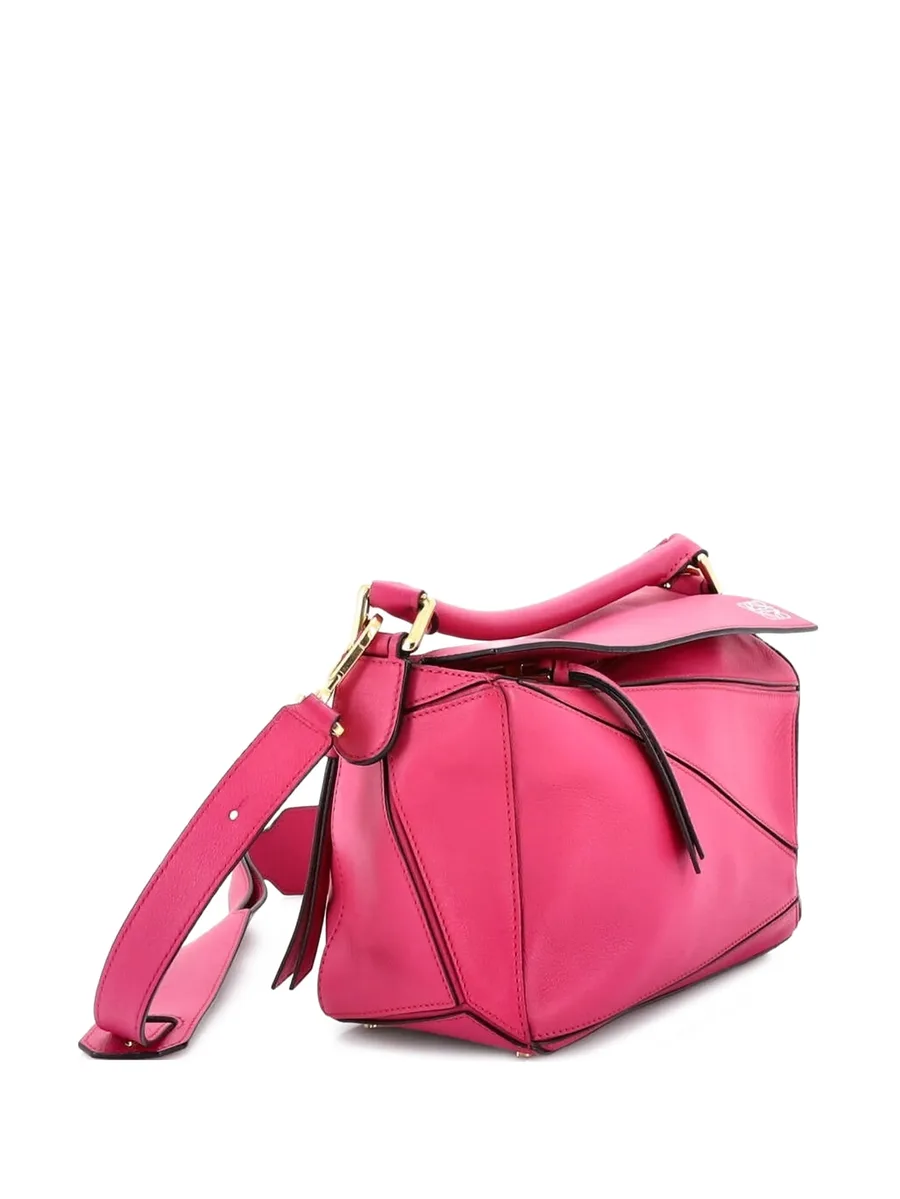 маленькая сумка-сэтчел Puzzle Bag Leather 3