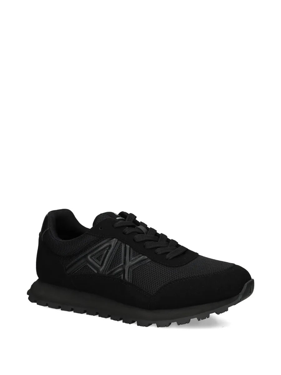logo-detail mesh trainers 4