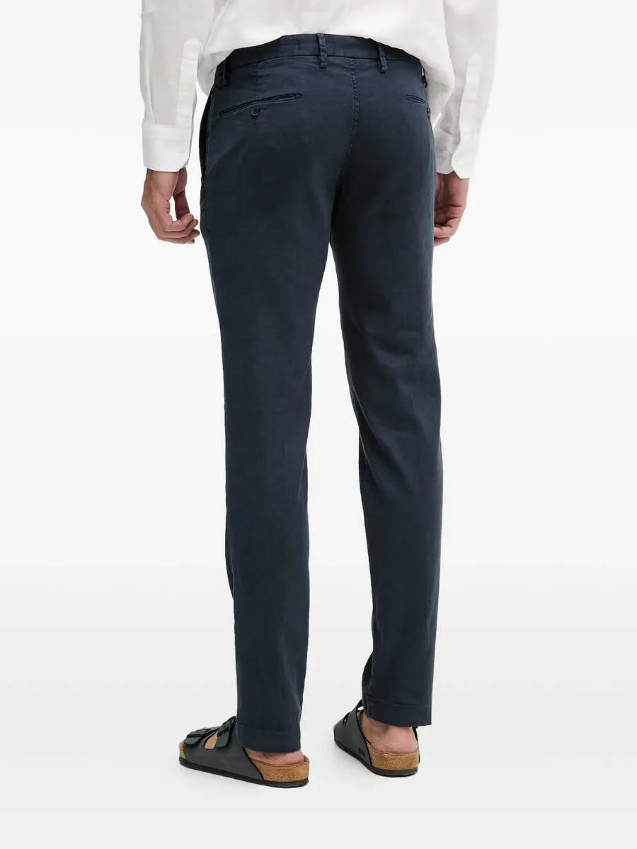 belt-loops button-fastening trousers 6