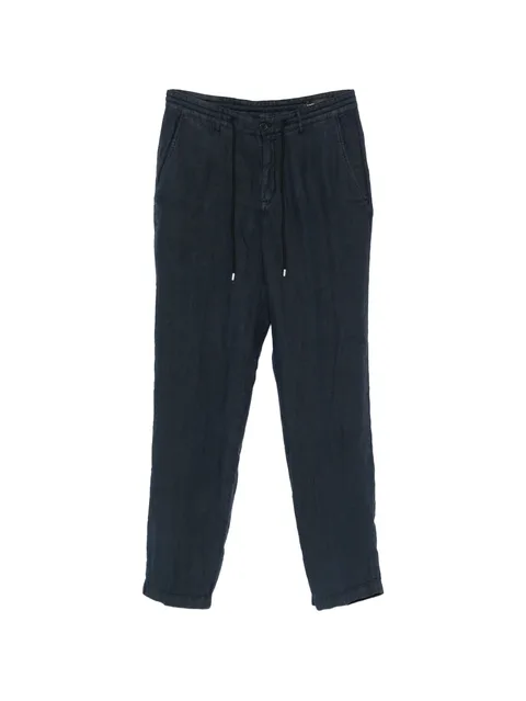 drawstring chino trousers