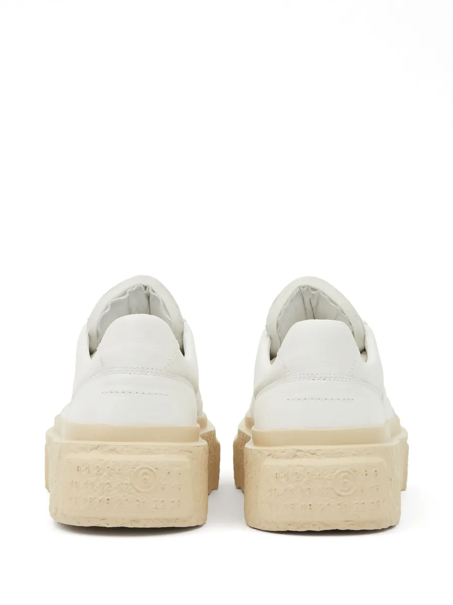 Chunky Gambetta leather sneakers 6