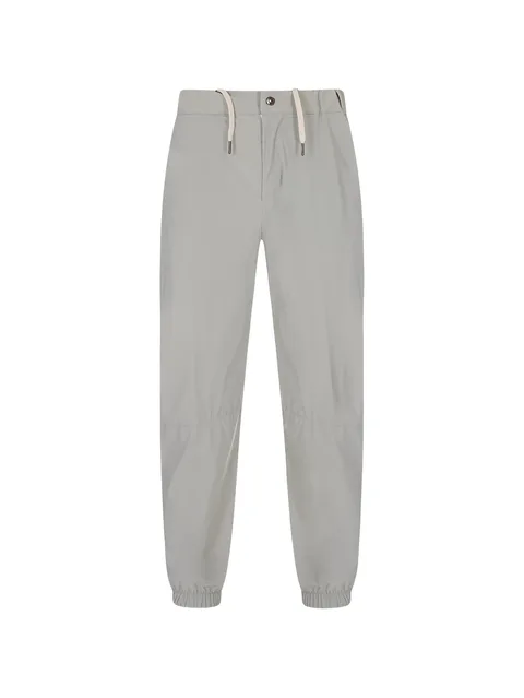 drawstring-waist elasticated-cuff track pants