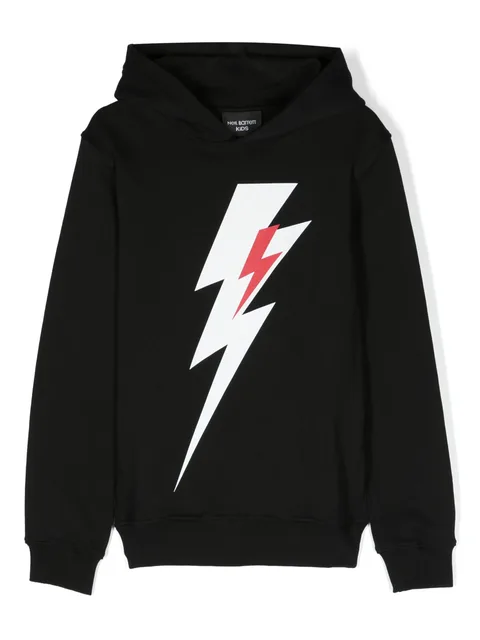 худи с принтом Thunderbolt