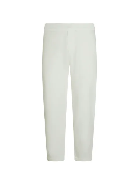elasticated-waistband trousers