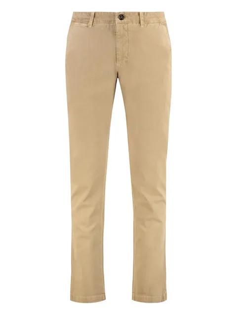 button-fastening trousers