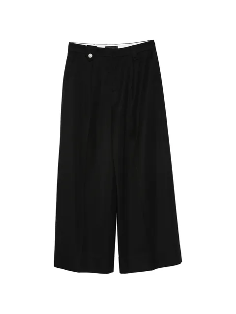 pearl-embellished trousers