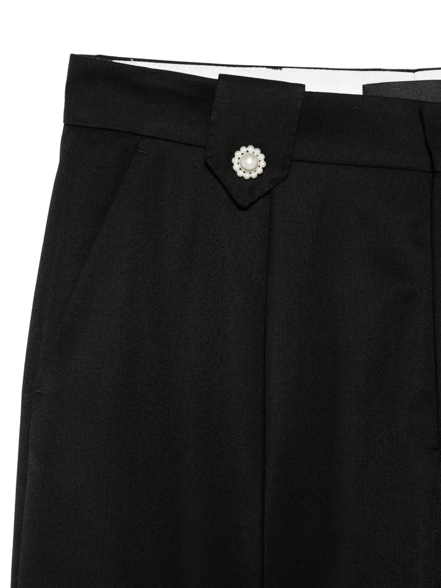 pearl-embellished trousers 6