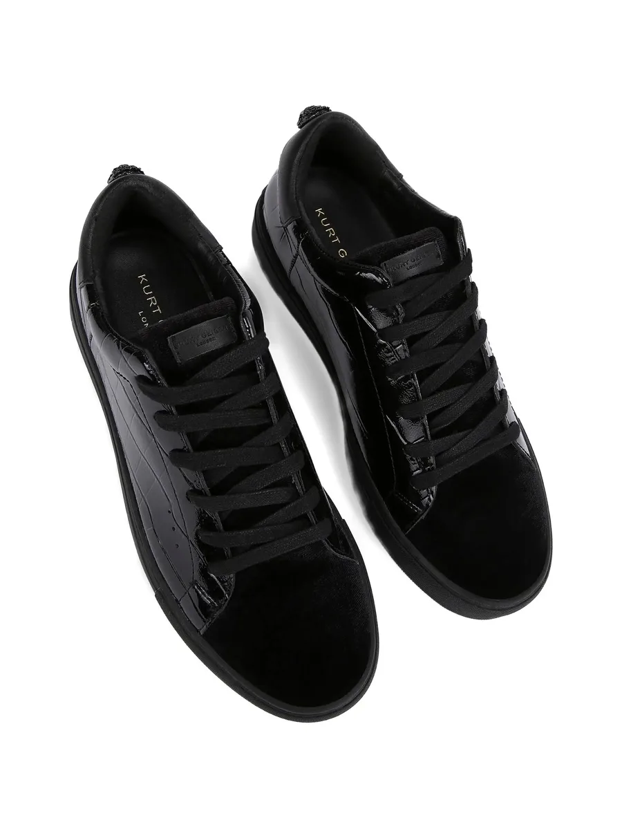 croc head lace-up sneakers 4