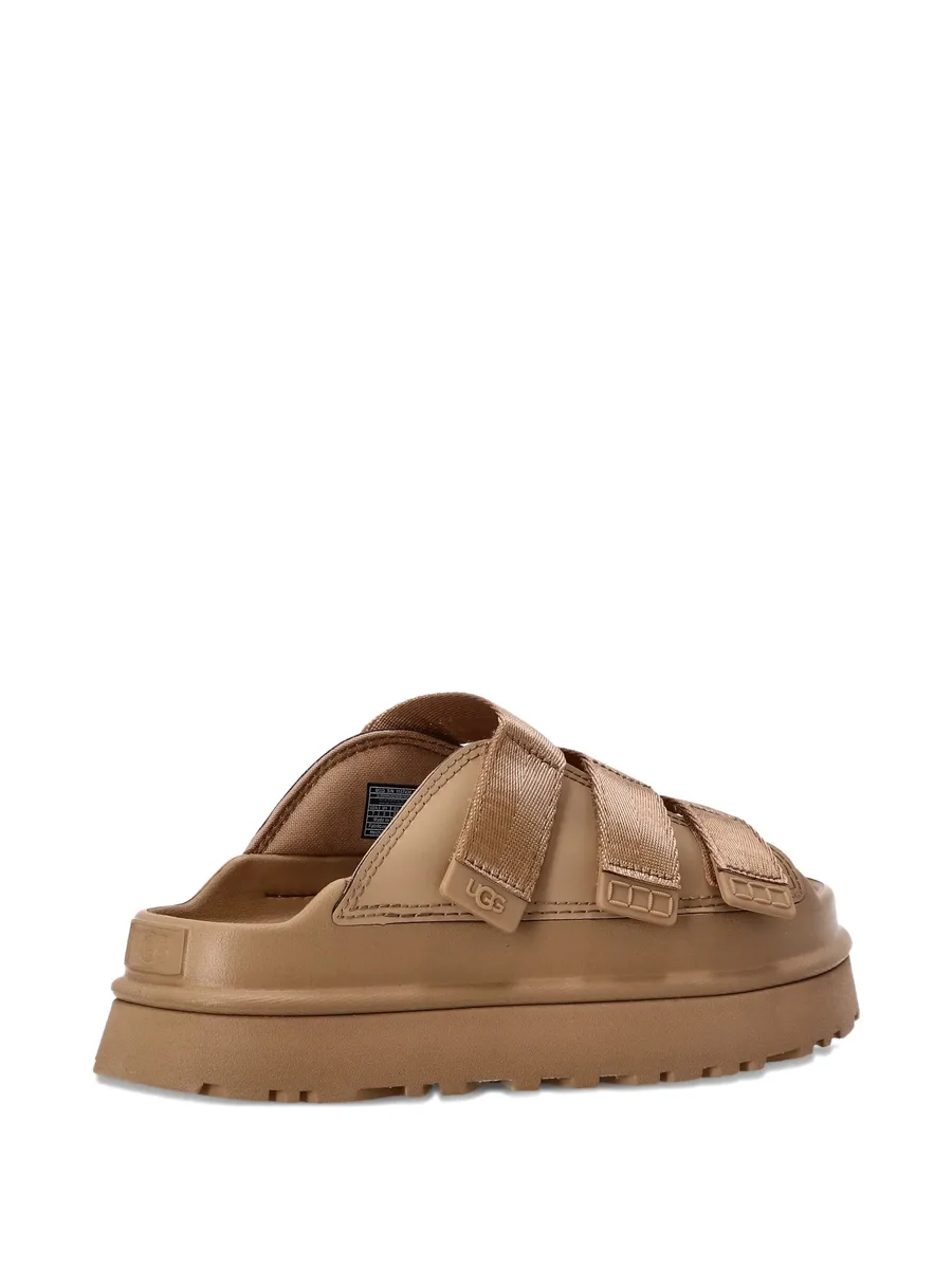 GoldenGlow touch-strap sandals 5