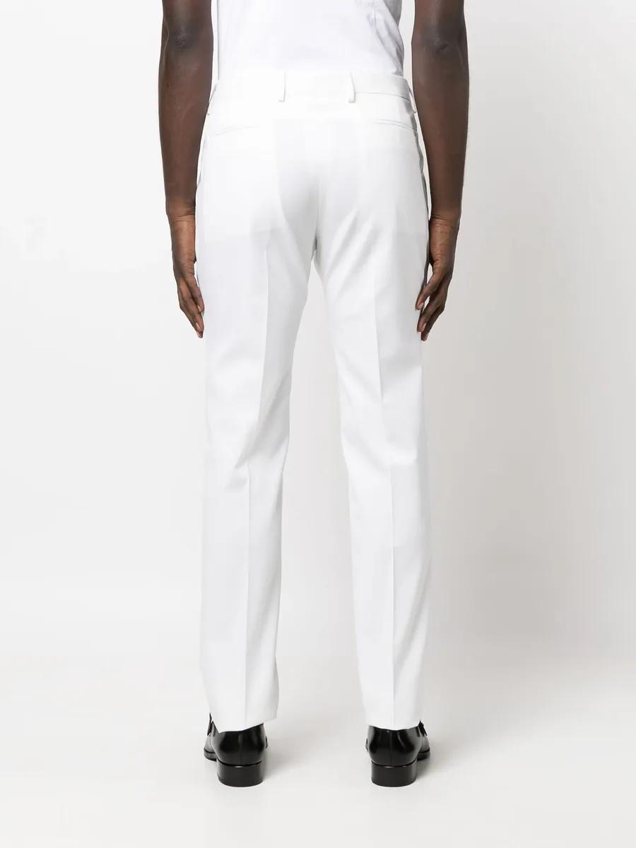 Lord-fit twill chino trousers 7