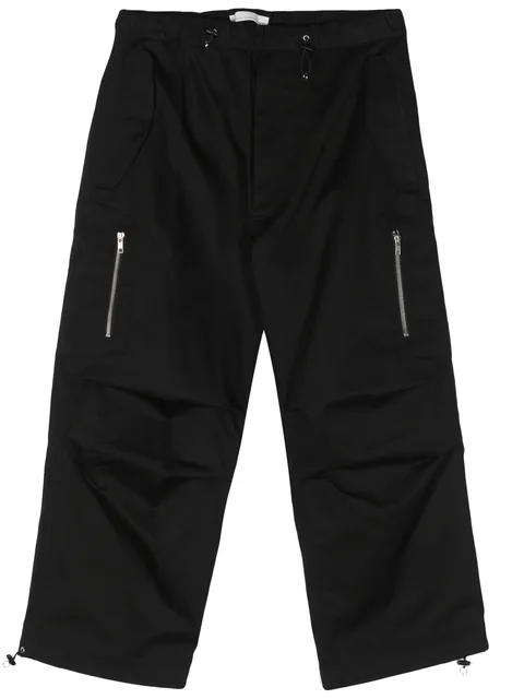 Berlin drop-crotch trousers