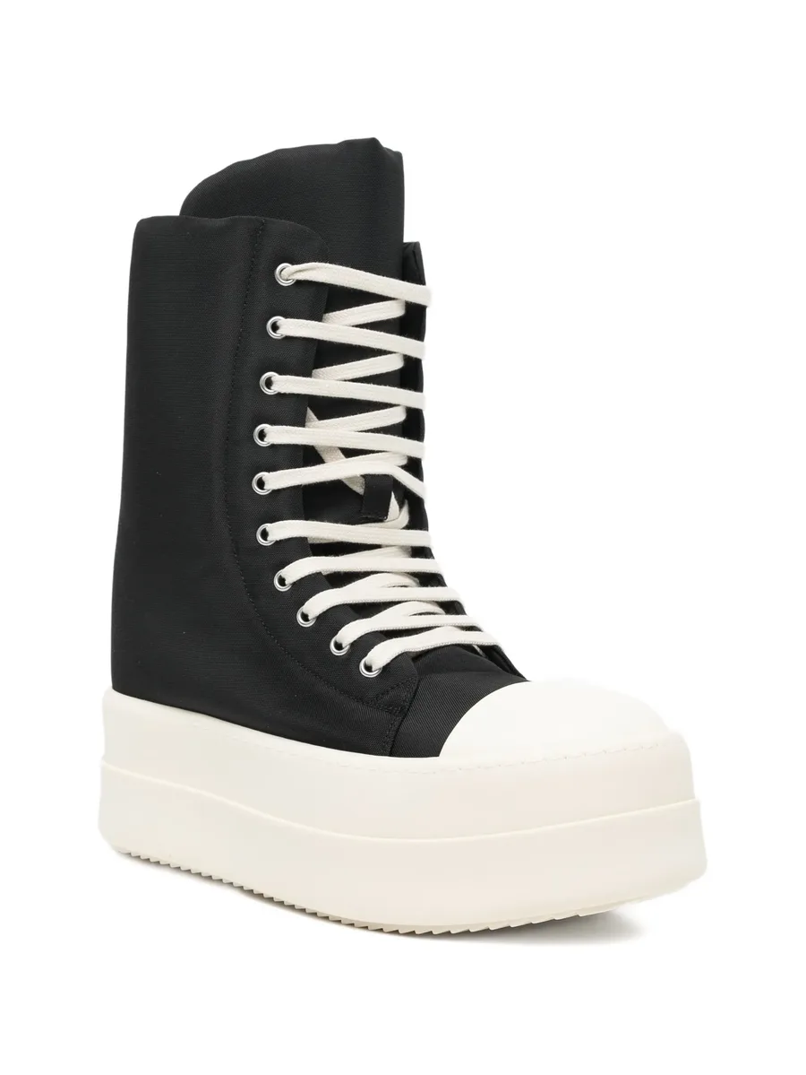 lace-up platform trainers 3