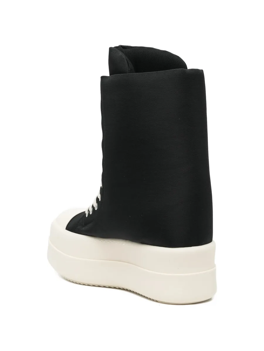 lace-up platform trainers 6
