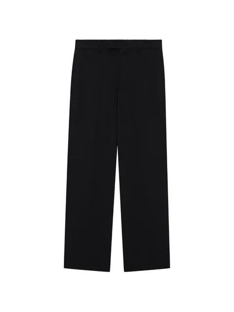 straight-leg trousers