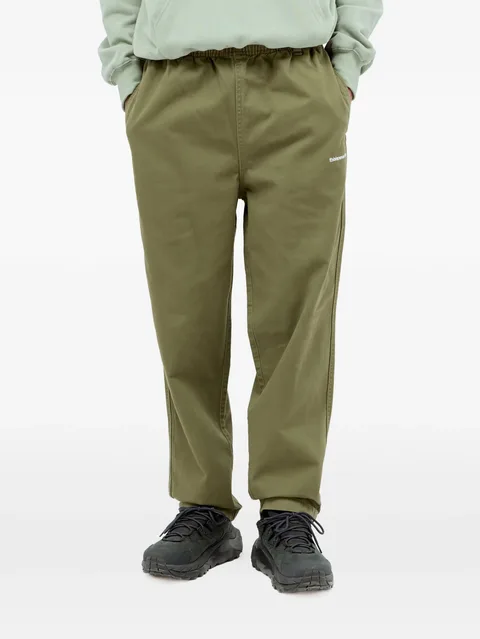 elasticated logo trousers