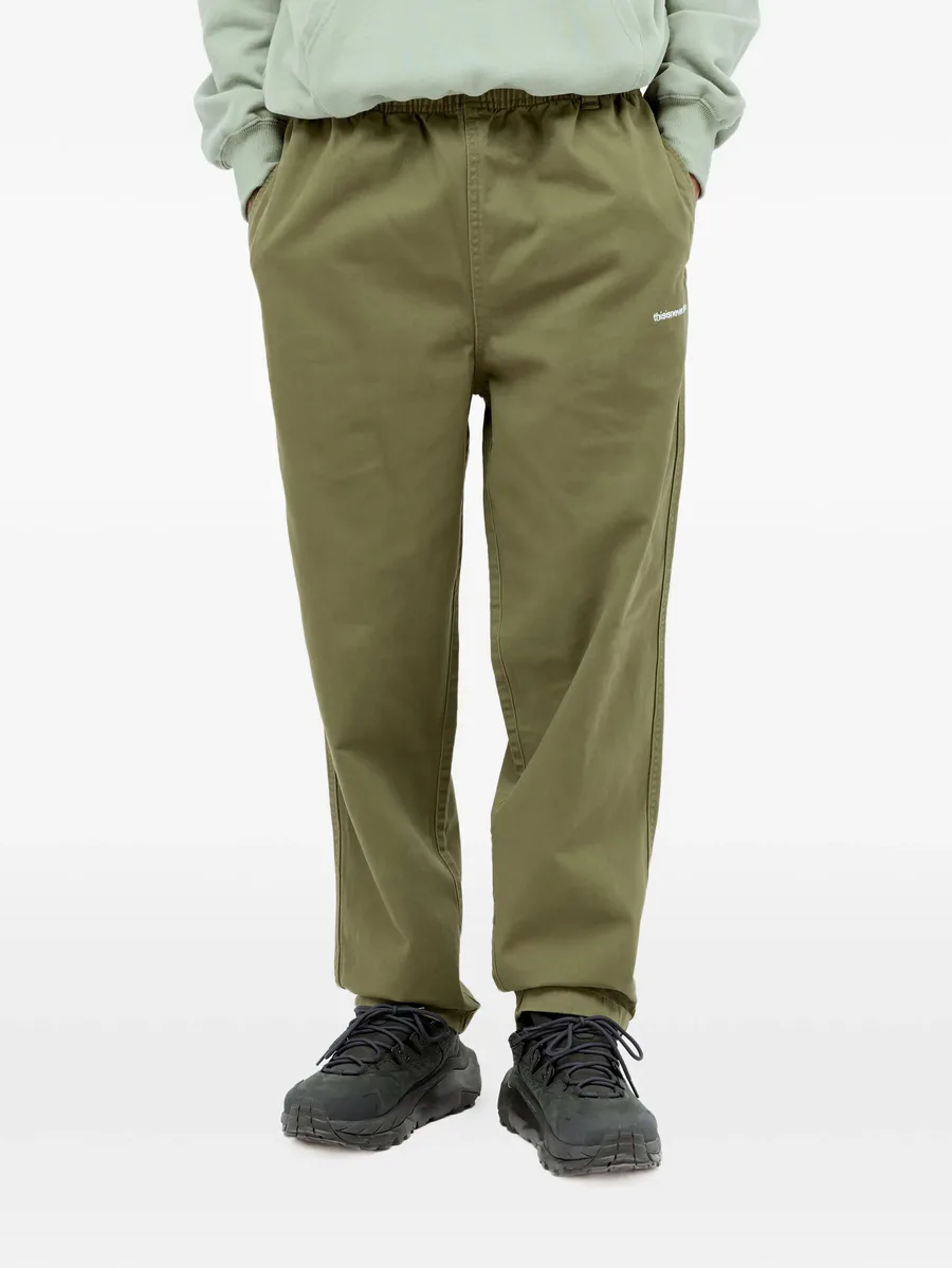 elasticated logo trousers 2