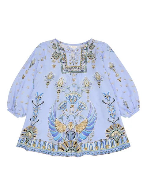 платье Batwing с узором