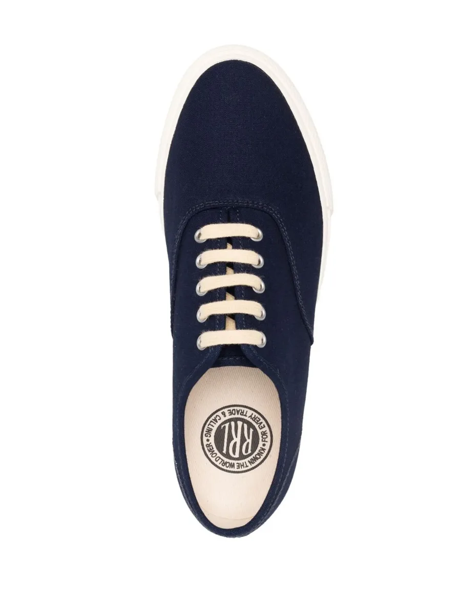 denim low-top sneakers 7