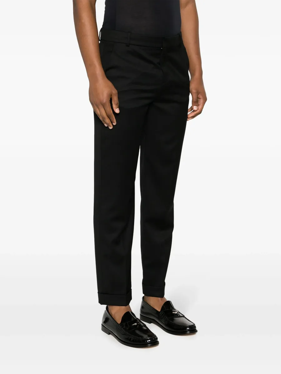 tapered wool trousers 6