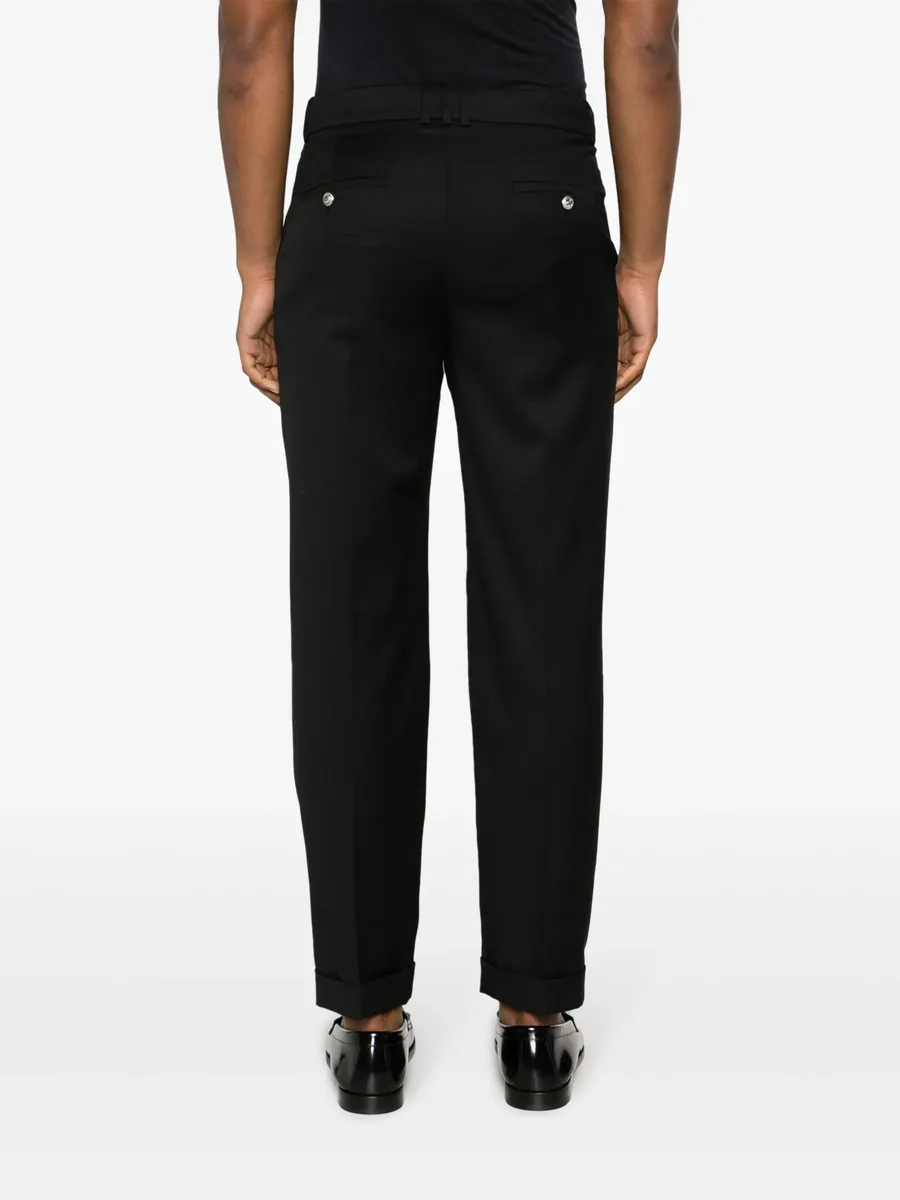 tapered wool trousers 8
