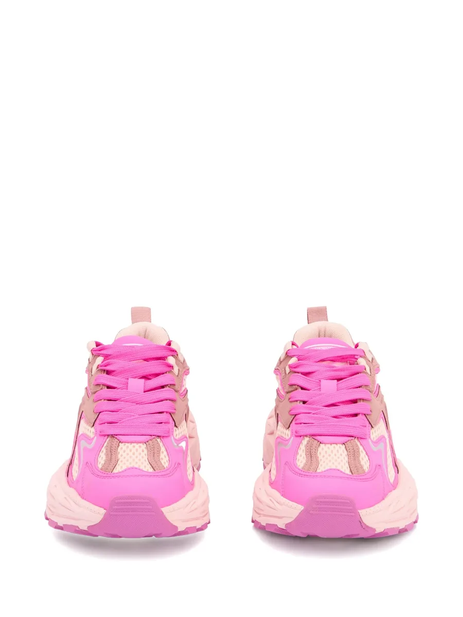 Pulse X mesh lettering sneakers 6