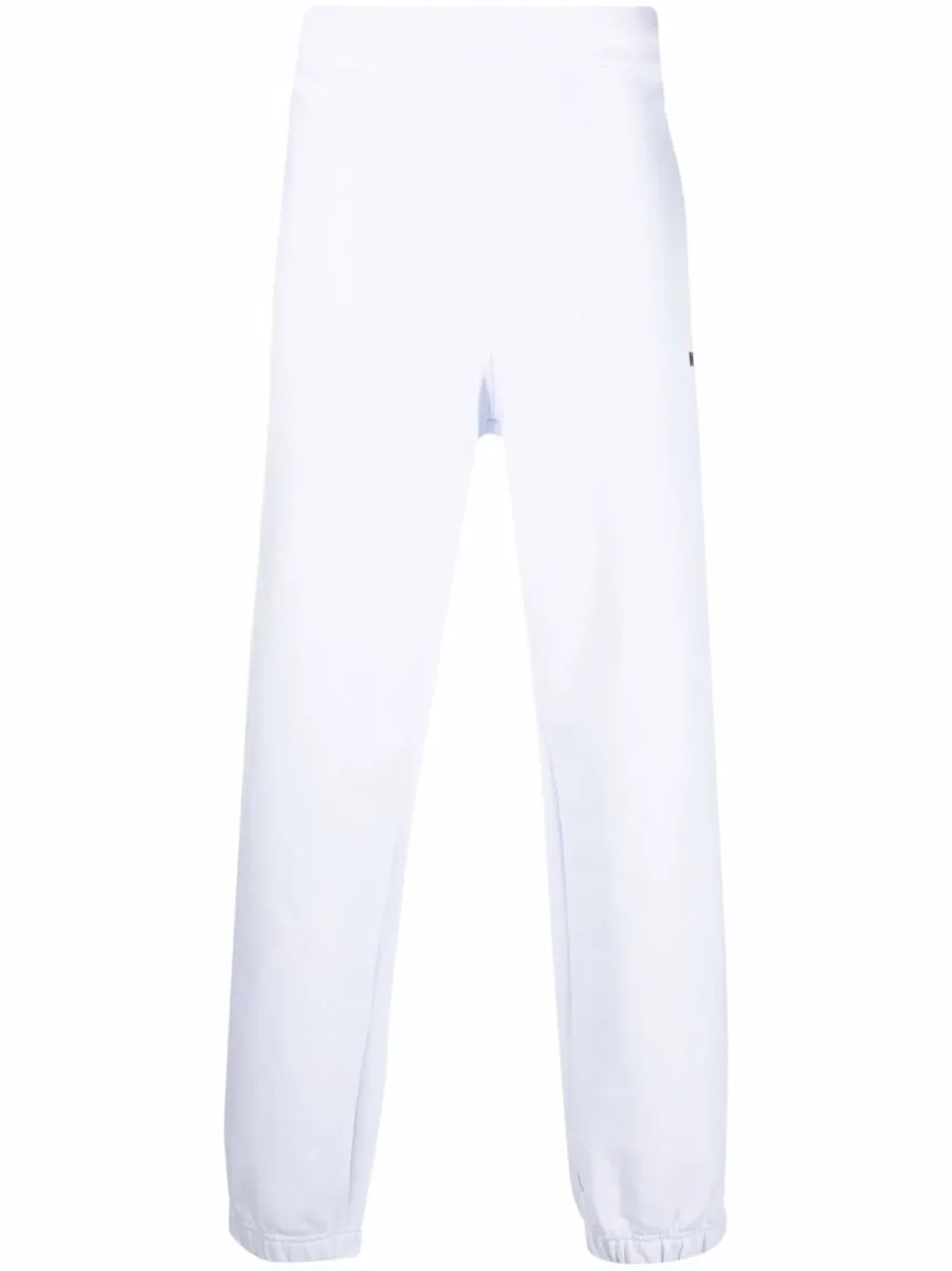 logo-print tapered cotton joggers 2