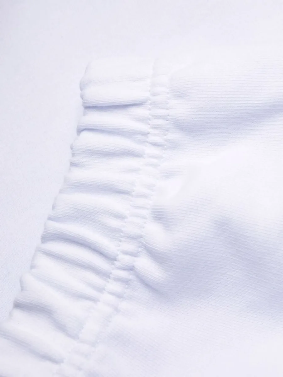 logo-print tapered cotton joggers 12