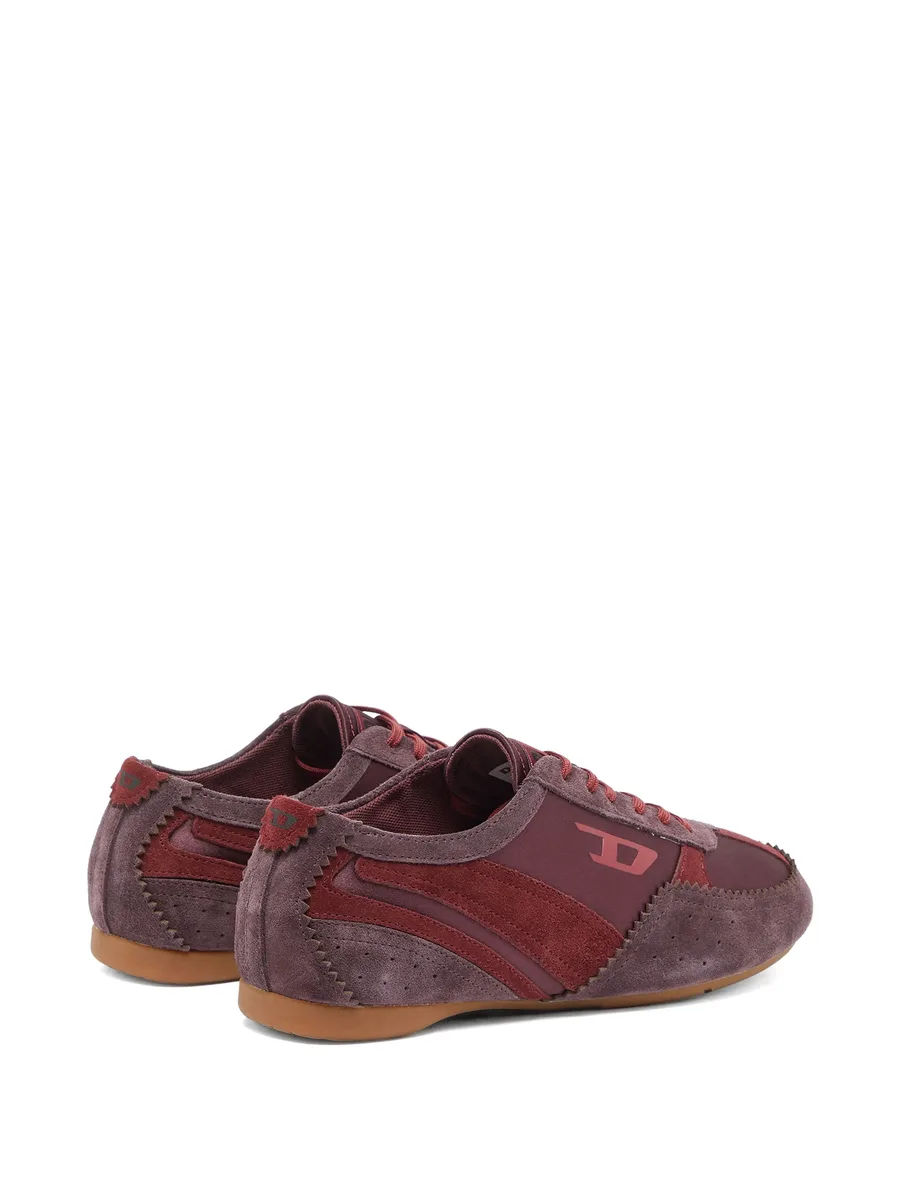 D-Mile-Flat sneakers with suede overlays 8