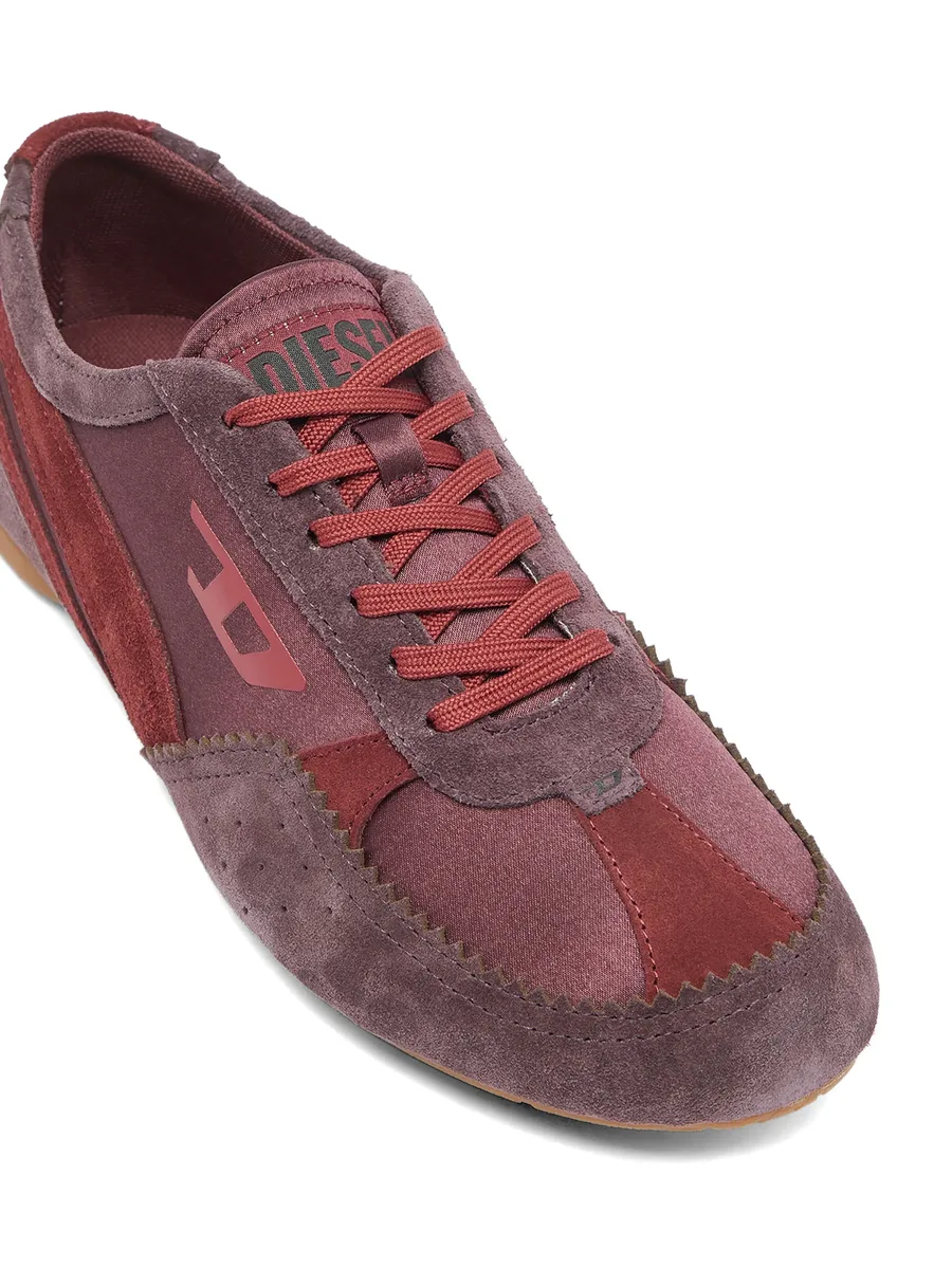 D-Mile-Flat sneakers with suede overlays 12