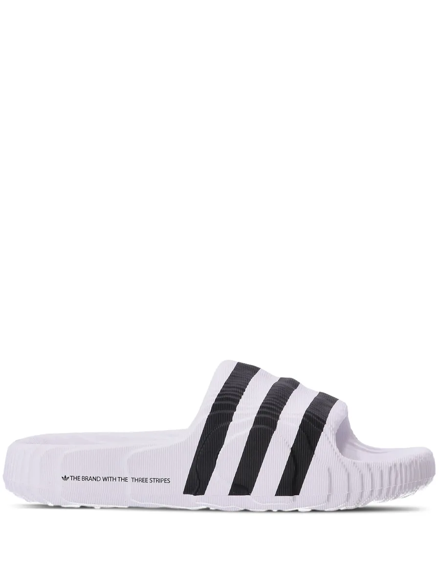 шлепанцы Island Club Adilette 22 в рубчик 2