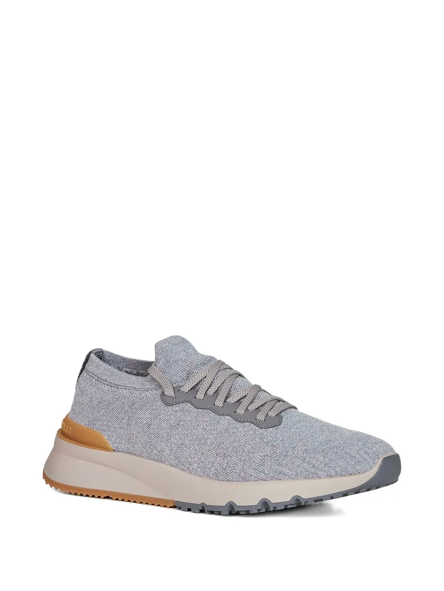 jacquard wool knit sneakers 4