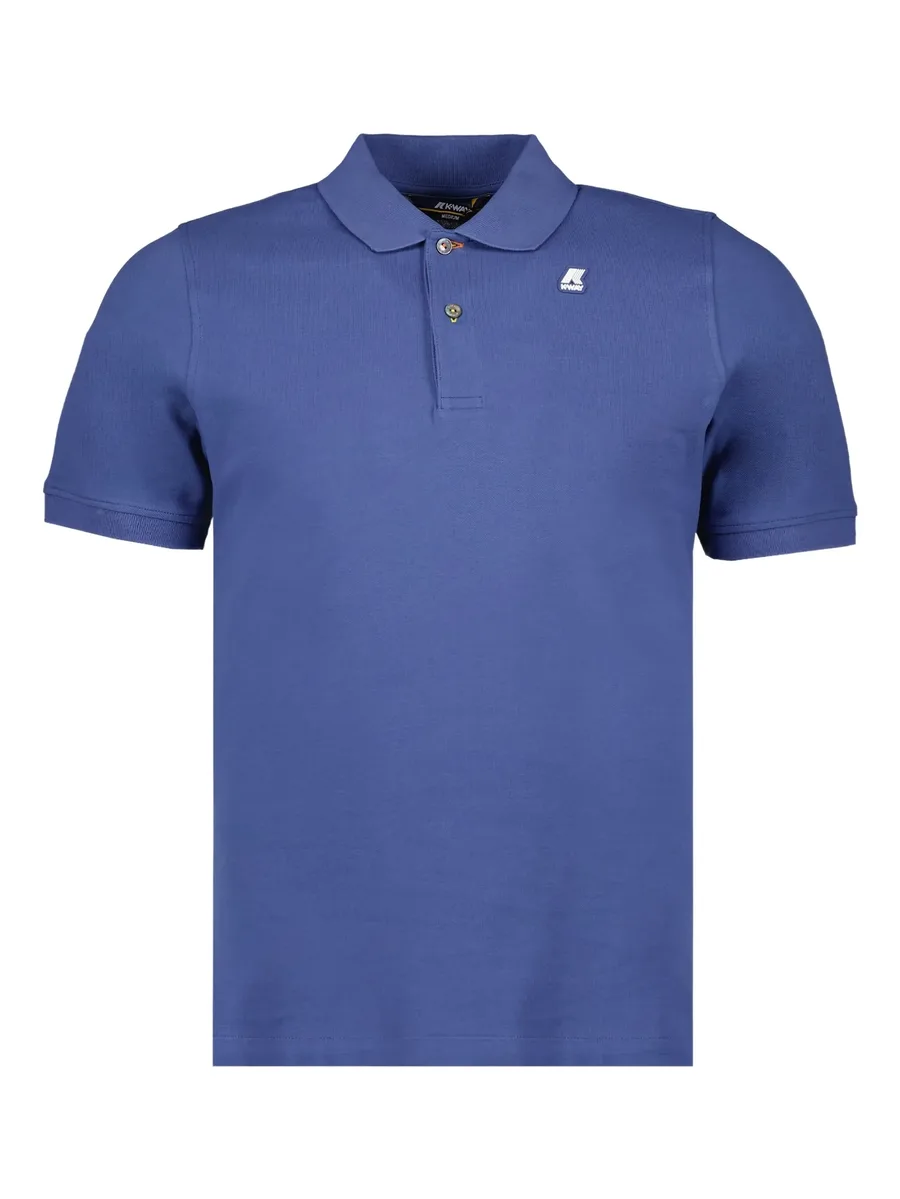 logo-patch polo shirt 2
