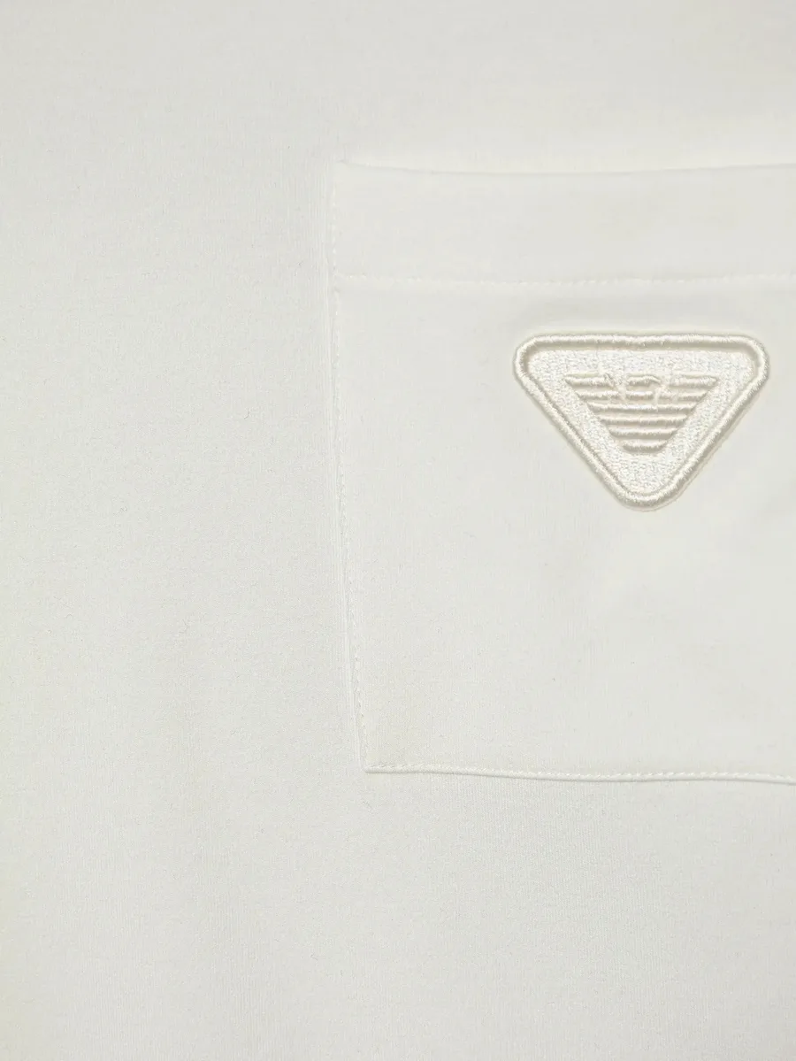 pocket-embroidered T-shirt 6