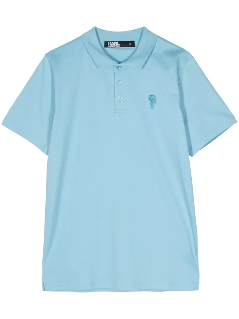 Ikonik embroidered polo shirt