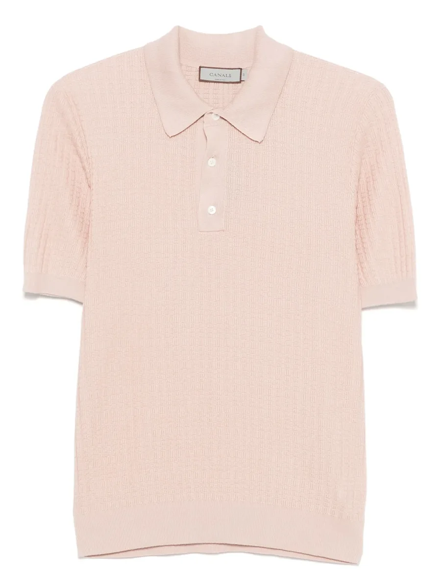 fine-knit polo shirt 2