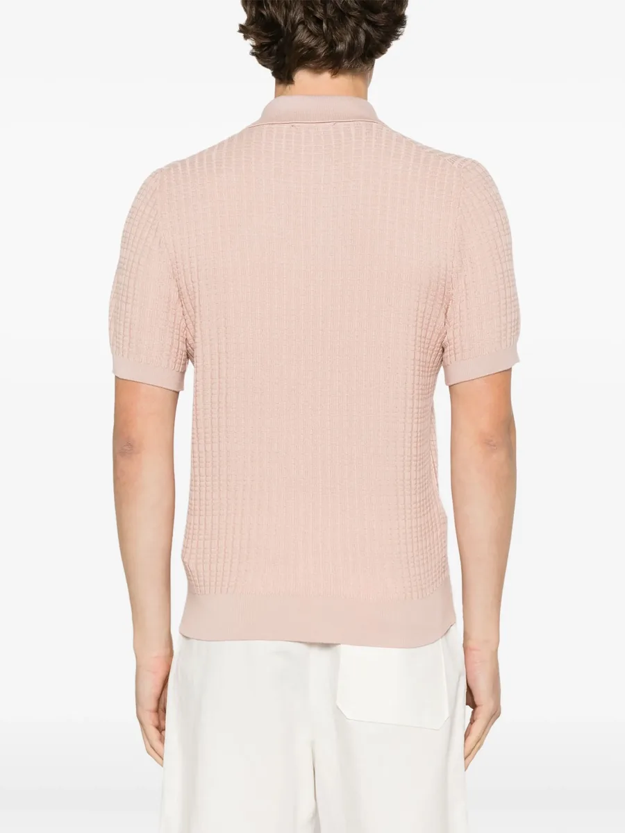 fine-knit polo shirt 5