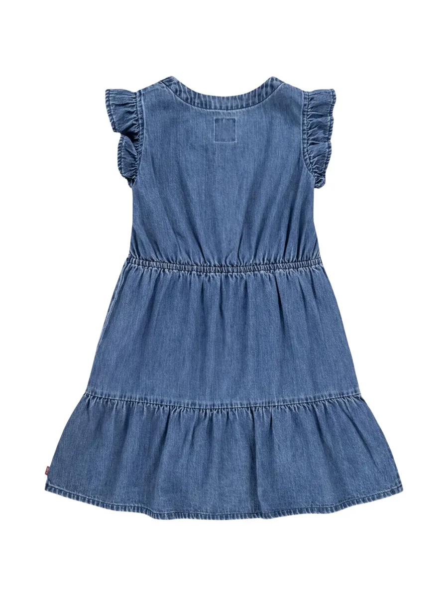 ruffled button-up dress 4