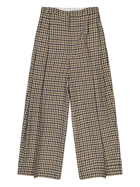 Sun checked trousers
