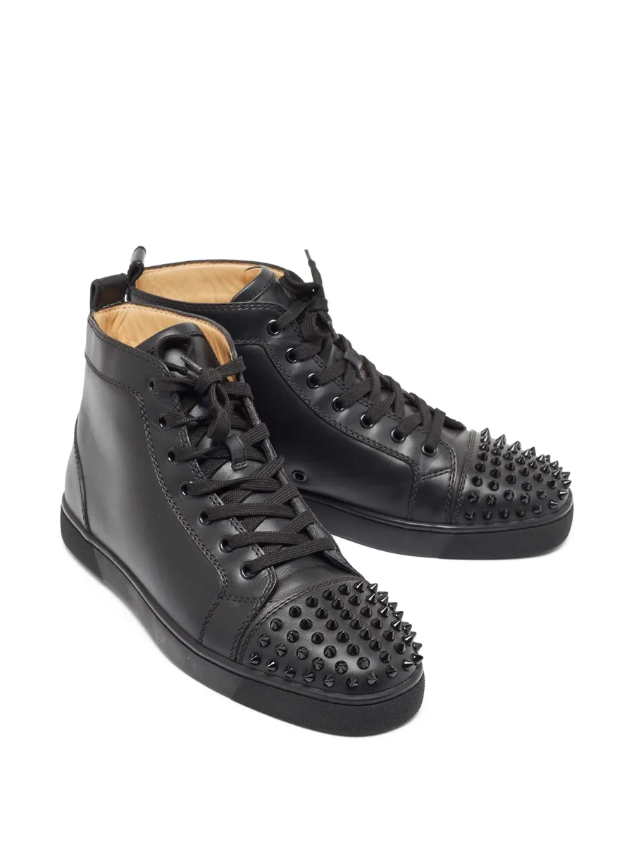 studded leather sneakers 4