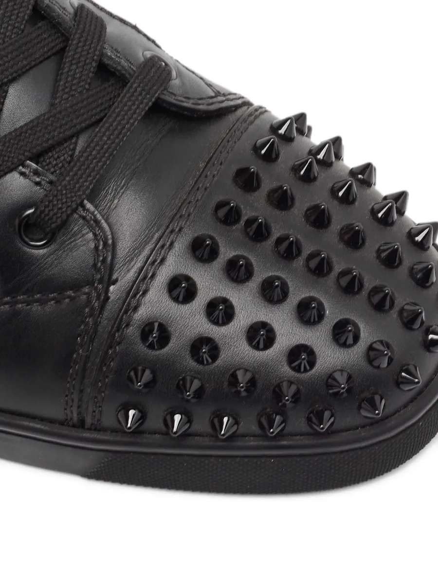 studded leather sneakers 12