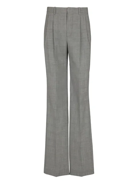 prince-of-wales wool trousers