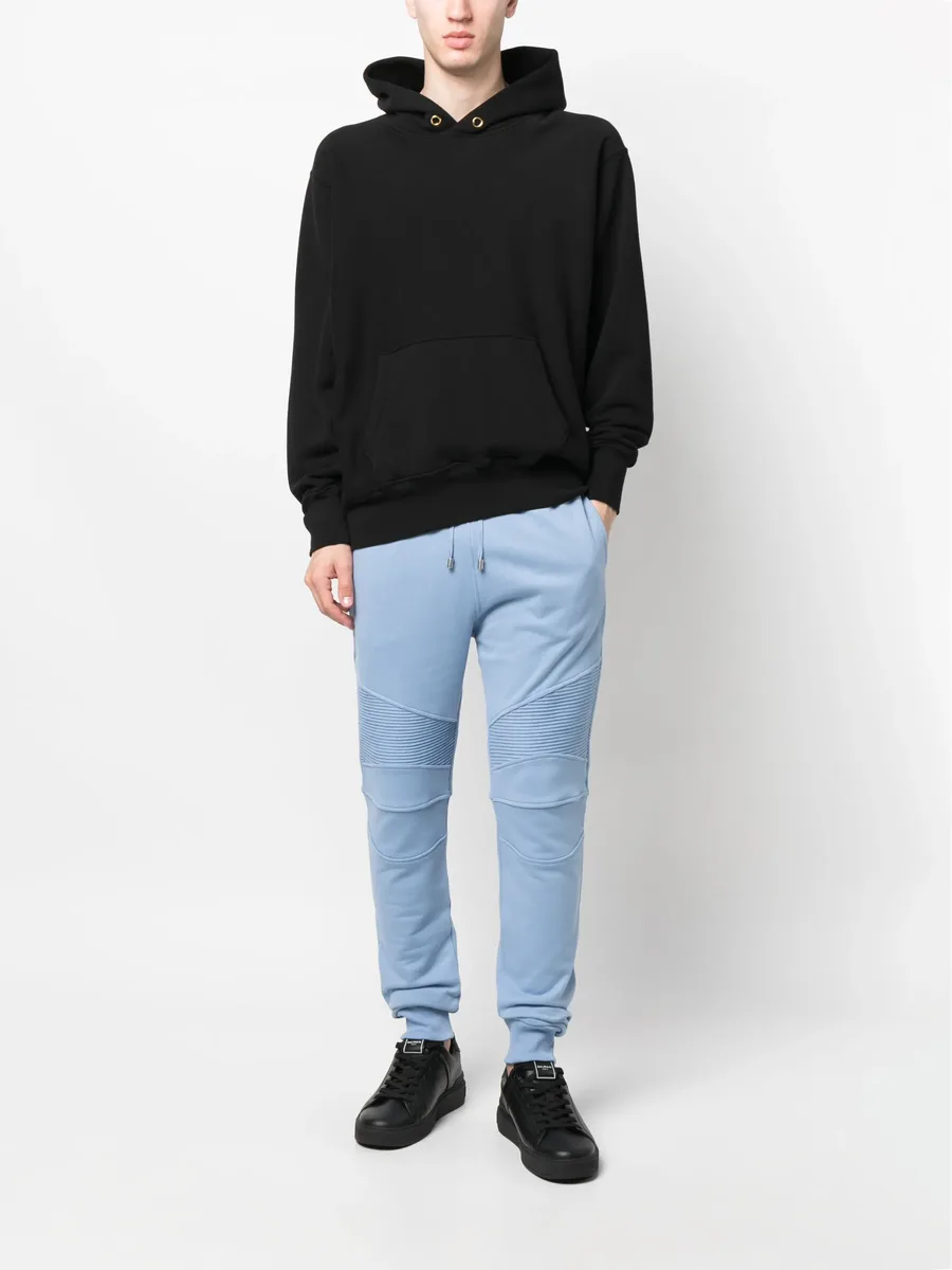 elastic-waist cotton sweat pants 4