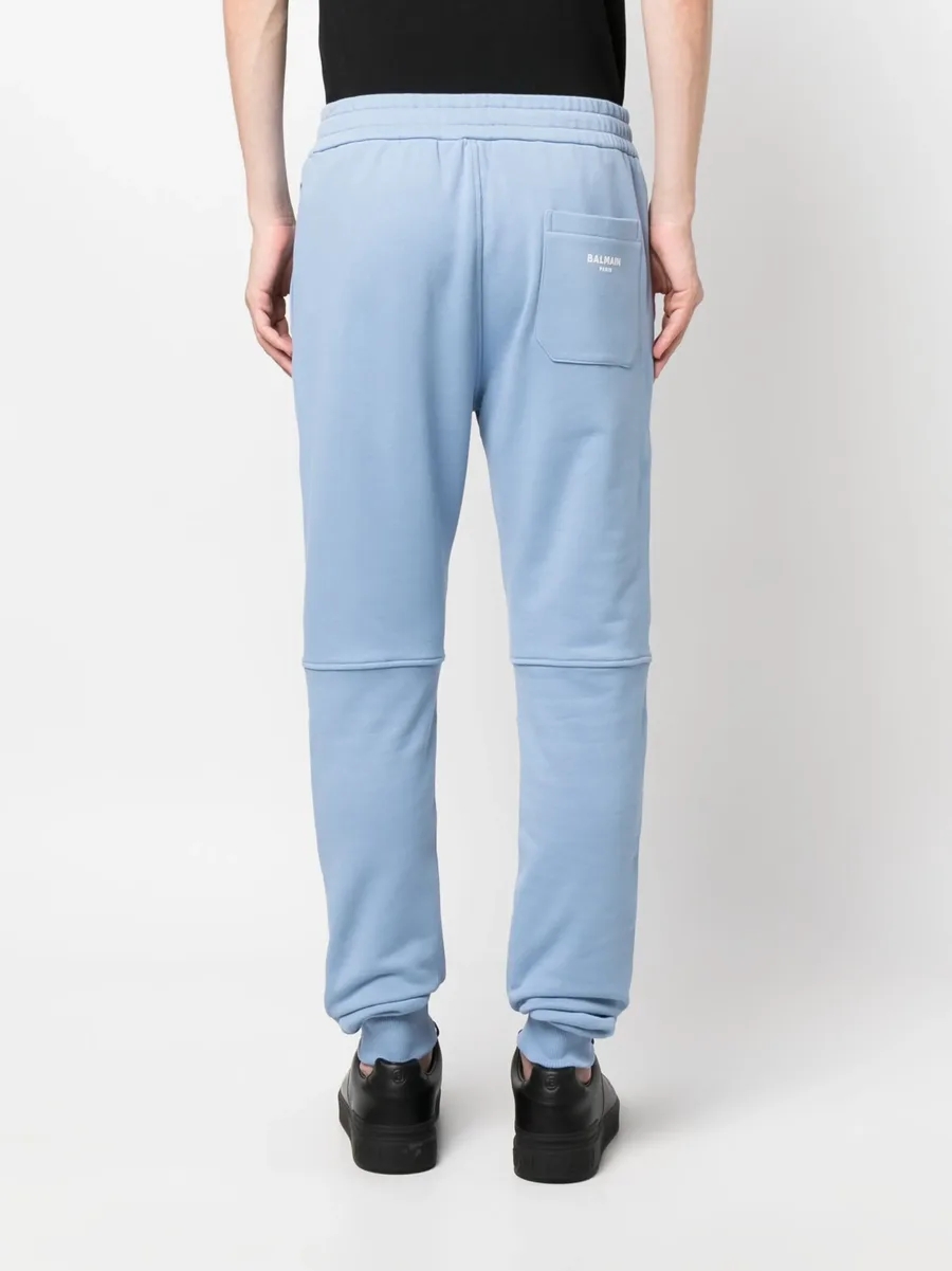 elastic-waist cotton sweat pants 8