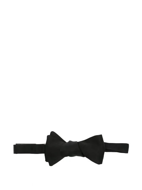 satin bow tie